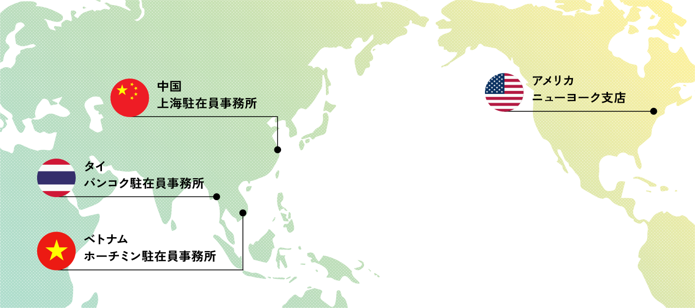 海外拠点 イメージ図